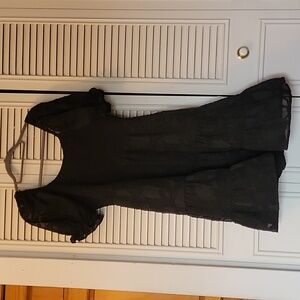 Floral Puff Sleeve Mini Dress